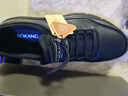 奥康（Aokang）跑步男士商务休闲运动皮鞋男黑色42码 实拍图