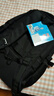 迪帅2025新款中学生书包男生初中生高中生超大容量背包男减负护脊男款 纯黑色（送闪电熊） 中号（适合4-6年级/初中生） 实拍图