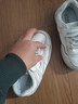 回力（Warrior）儿童鞋板鞋小白鞋男女童运动鞋校园休闲鞋 WZ(CL)-0244 白色 35  实拍图