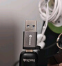 毕亚兹 USB3.2转换Type-C接头苹果16/17ProMax安卓手机OTG数据转换头线接U盘ipad耳机键鼠车载充电连接器 实拍图