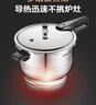 苏泊尔（SUPOR）304不锈钢7.0L压力锅24cm【3-5人可用】快煮防爆高压锅电磁炉通用 实拍图