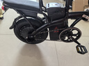 凤凰（Phoenix）电动自行车折叠电动车锂电池小型代驾车男女式成人电助力车 小武仕 黑色/折叠款/48V可提电池 30AH电动续航90km 实拍图