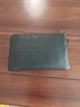 JLFGPJ新款软头层牛皮卡包小零钱包男女复古手工油蜡真皮超薄驾驶证包潮 黑色 实拍图