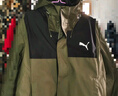 彪马（PUMA）男子修身山系户外机能风运动拉链连帽梭织夹克外套848287 橄榄绿-02 M (175/96A) 实拍图