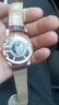 正品男士手表高档休闲石英表简约气质男表皮带高颜值罗马时尚腕表 咖啡色指挥官款 实拍图