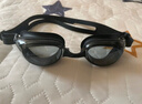 李宁（LI-NING）泳镜防水防雾男女高清游泳眼镜平光游泳镜LNJT224-10暗夜黑 实拍图