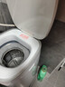 智洁小黄鸭婴儿迷你洗衣机3.5kG高温煮洗全自动洗衣机宝宝小型儿童带智能烘干杀菌除螨洗烘一体机家用 3.5KG银白【免污洗+蓝光洗涤】省水40%触摸屏 实拍图