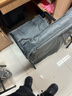 舒客艺家  电脑椅懒人沙发椅家用椅子舒适可调办公椅小户型可躺靠背椅沙发 灰色双层加厚+抱枕单椅 实拍图