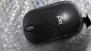 罗技（Logitech）M221 轻音鼠标 无线鼠标 办公鼠标 对称鼠标 带无线微型接收器 雾霭蓝 实拍图