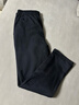 安踏（ANTA）男裤加绒运动裤男宽松保暖针织棉男士裤子加厚休闲长裤卫裤男 【店长力荐直筒加绒款】基础黑 L (175cm) 实拍图