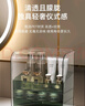 EACHY化妆品收纳盒生日礼物防尘超大容量化妆品置物架亚克力透明白 实拍图