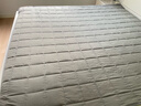 雅鹿·自由自在 A类床垫褥子可折叠双人床垫1.8x2米加厚铺底垫被 180x200cm 灰色 实拍图