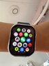 Apple/苹果 Watch Series 10 智能手表GPS款46毫米亮黑色铝金属表壳黑色运动型表带S/M MX263CH/B 实拍图