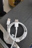 华为原装6A数据线 USB Type-A转USB Type-C/1m线长/支持66W（11V6A）充电 白色CC790 实拍图