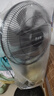 志高（CHIGO）电风扇落地扇家用台式夏天小宿舍遥控立式摇头工业大风力电扇 16英寸机械七叶四档定时3.5米线 实拍图