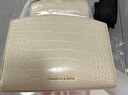 CHARLES&KEITH鳄鱼纹凯莉包手提斜挎婚包包女包生日礼物CK2-50270880-1 Ivory象牙色 S 实拍图