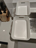 懒角落杂物桌面收纳盒子化妆品玩具收纳筐箱厨房储物橱柜整理篮小号2个 实拍图