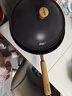 苏泊尔（SUPOR）有钛铁不粘炒锅 无涂层锤纹铁锅燃气电磁炉【厨房好物】EC32AYT02 实拍图