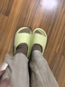 朴西新款EVA踩屎感厚底拖鞋女士居家室内情侣拖鞋男 薄荷绿 37-38 实拍图