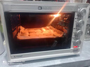 长帝（changdi）电烤箱多功能家用32升大容量烤箱 多面搪瓷内胆上下管独立温度控温低温发酵CRTF32PD 双层防爆门丨五档开合门32L白色 实拍图