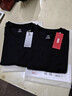 京东京造【已售300w件】短袖t恤男衣服秋季男士打底外穿 黑色 M 实拍图