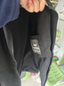 罗蒙（ROMON）三合一冲锋衣男夹克连帽外套女情侣装户外登山服1818黑色XL 实拍图