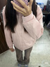 优衣库女装防风拉链连帽外套/内里摇粒绒户外防水472150 11 粉红色 2XL /170/100B 实拍图