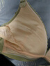 十月结晶 孕妇内衣女聚拢哺乳文胸怀孕期喂奶专用上开扣文胸绿格 M码 实拍图