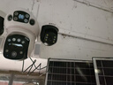 霸天安四镜头太阳能摄像头农村野外4g终身免流量室外看护远程监控器家用360度全彩高清夜视户外免插电 实拍图