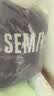 森马（Semir）[商场同款]中国国家地理系列卫衣女图案2024新款加绒宽松冬装 紫色调00377 S 实拍图