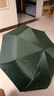 【已售100万】手动UV折叠黑胶防晒防紫外线遮阳晴雨两用伞 【自动款8骨】森林绿UV 实拍图