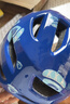 京东京造 儿童头盔护具套装 轮滑溜冰滑板平衡车自行车护具7件套 榛果蓝XS 实拍图