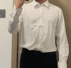 罗蒙（ROMON）长袖衬衫男26年春秋易打理商务休闲正装中青年工装衬衣C201白色41 实拍图