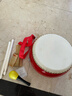 御马（YU MA）6寸小鼓 牛皮鼓儿童小鼓大鼓堂鼓锣鼓 乐器鼓 儿童敲鼓玩具鼓 实拍图