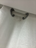 诺罗【纱帘+伸缩杆】纱帘免打孔安装简易窗帘杆子全套卧室飘窗窗纱 透光不透人纱-小花 杆伸缩范围2.1-2.6/帘高2双开 实拍图
