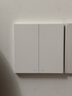 Aqara智能开关D1单火双键 智能家居遥控 已接入米家/苹果HomeKit 白色 实拍图