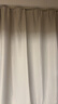 京东京造黑贝妮米色窗帘 99%全遮光成品窗帘布卧室客厅挂钩式 宽1.5*高2米 实拍图