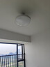 美的（Midea）风扇灯一体吸顶灯吊扇灯卧室餐厅灯隐形扇大风力遥控定时灯具简白 68瓦/1级能效/三防结构 实拍图