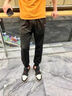 啄木鸟（TUCANO）休闲裤男纯棉潮流百搭宽松直筒裤男士时尚运动休闲卫裤长裤子男装 实拍图