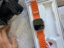 奥特优华强北S10Ultra3蜂窝顶配版智能电话手表插卡运动iwatch苹果机手表GPS定位5G男女大学生初高中专用 Ultra3蓝牙【钛银】官方1:1+双系统+NFC 实拍图