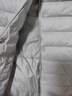 雪中飞经典新款基础舒适轻薄羽绒便捷短款保暖羽绒小马甲轻盈便携舒适 静谧灰|8210-女 M 165/88A 实拍图