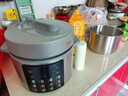 美的（Midea）政府补贴 304不锈钢内胆 6L大容量 全自动5-8人家用多功能电压力锅高压锅电饭锅MY-E6010G 实拍图