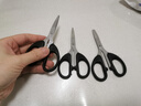 【实用剪刀】毛线剪刀文具办公家用不锈钢缝纫剪纸面料学生用剪子 文具剪刀中号3把 实拍图