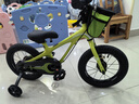 优贝（RoyalBaby）儿童自行车镁合金男女单车 月亮系列3-5岁 宇航员14寸 柠檬绿 实拍图