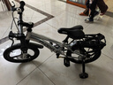 凤凰（Phoenix）儿童自行车儿童山地自行车小孩单车带辅助轮6-10岁凤凰儿童自行车 豪华银丨一体轮+辅助轮+礼包 16寸【适合105-130cm】 实拍图