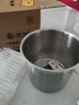 铿锵304汤桶带盖加厚特大商用卤水桶油桶装米桶大容量烧水炖锅大汤锅 【304不锈钢 特厚款】30cm* 30cm 实拍图