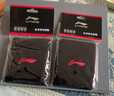 李宁（LI-NING）护腕男女专业运动扭伤防护篮球健身羽毛球擦汗高弹拉伸护手腕套 198黑色 均码【二只装】 实拍图