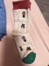 六指鼠春秋儿童袜子女童学生厚棉女宝宝红色小中大童中筒秋冬加厚长筒 880C兔兔梦幻园加长筒 5双 均码 建议4-6周岁(袜标5-10岁) 实拍图