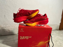 乔丹QIAODAN飞影PB4.0专业马拉松竞速跑步鞋碳板跑鞋运动鞋男 番茄红/琉璃黄 -山河-秋冬版 42 实拍图