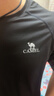 骆驼（CAMEL）健身五件套装男跑步运动速干训练服 J8S20L6120A5 黑色 XL 实拍图